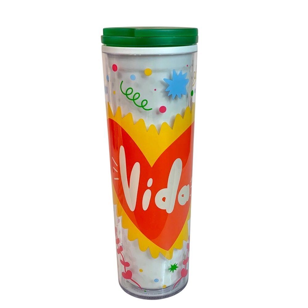 STARBUCKS Manuela Guillen - VIDA 16oz Limited Edition Cold Drink Tumbler